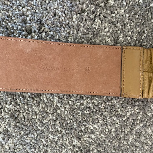 Fendi suede and leather belt - Picture 5 of 6